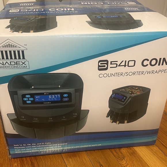 Nadex coin counter and sorter, brand new, only used once. - Picture 3 of 9